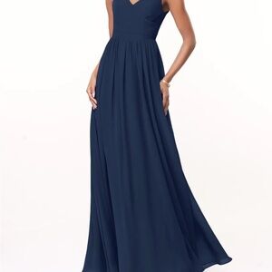 Azazie Keyla Dark Navy